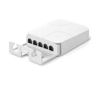 Waterproof 1 to 4 PoE Extender 90W, 10/100Mbps, Up to 200m, compatible with most brands, including Hikvision and Dahua.