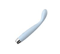 Waterproof 10 Mode Silent Handheld Electric Bullet Viberate Silicone Ball Personal Body Relaxation Gift for Woman Men,Portable Bullet Setting,Foot Massage Tool, Powerful Cordless KDFG9H (Blue)