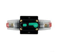 Waterproof 10A-100A AMP Circuit Breaker Fuse Reset for 12V-48V DC Car Boat Electrical Systems with Manual Reset and Overload Protection Function (15A)
