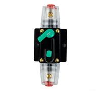 Waterproof 10A-100A AMP Circuit Breaker Fuse Reset for 12V-48V DC Car Boat Electrical Systems with Manual Reset and Overload Protection Function (10A)