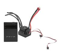Waterproof 120A Brushless ESC for RC Car, Remote Control Brushless Electronic Speed Controller with Programming Card, Compatible with Sensorless Motors and LiPo/NiMH Batteries