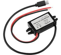 Waterproof 12V 24V to 5V USB C Power Adapter Step Downs Converter Overcurrent Protections for Charging in Car & Trucks Automotive Power Supply