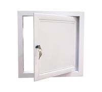 Waterproof 15x15cm Shower Wall Access Panel - Paintable Inspection Hatch for Easy Access to Walls & Ceilings, Seamless Integration for Bathrooms and Kitchens
