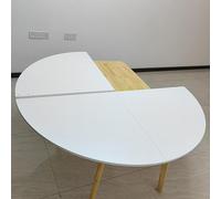 Waterproof 190cm Round Folding Table for Indoor & Outdoor Use Large Wooden Tabletop SpaceSaving Design Durable & Portable Perfect for Picnics & Parties