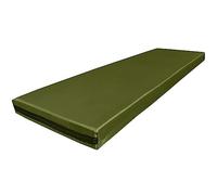 Waterproof 2 3 4 Seater Bench Cushion Seat Pads for Outdoor Indoor Garden Kitchen Furniture Patio Rattan Seat Pad Home Furniture Sofa Replacement (2 Seat Medium - 43" x 18" x 2", Olive Green)