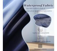 Waterproof 2 3 Seater Garden Bench Cushion with Backrest Ties Thick Outdoor Replacement Cushions for Swing Seats Indoor Dining & Kitchen Furniture Leaf Design 150 x 100CM