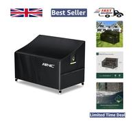 Waterproof 2 Seater Garden Bench Cover - UV Resistant & Durable 420D Polyester