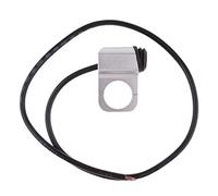 Waterproof 25mm 1" Motorcycle Handlebar Headlight ON/OFF Switch Silvery