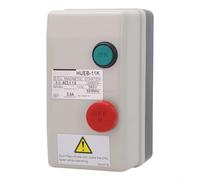 Waterproof 3 Phase Electric Motor Starter Switch, Built in Overload Protection for Reliable Performance in Various Applications (2.4-3.6A)