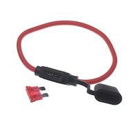 Waterproof 32V Mini Small Medium Auto Fuse Holder 18/1614/12/10AWG and Car Blade Fuse 3A 5A 7.5A 10A 15A 20A Standard/Mini/Micro Protected circuits