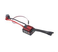Waterproof 35A Brushless for esc for Off-Road Buggies Trucks(C) | 4-level max brake, 8-level drag brake, 9 acceleration punch settings, adapts to tires and track conditions