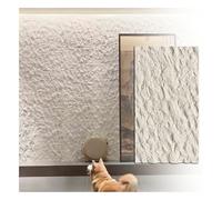 Waterproof 3D Faux Stone Wall PanelsLightweight PU Cement Texture Brick Wainscoting for Interior Decor Ideal for TV Walls Offices & Living Rooms