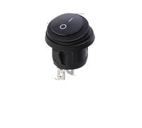 Waterproof 3Pin KCD1 Mini Round Rocker Switch ON/Off 12V Lighting Power 5/20/100PCS