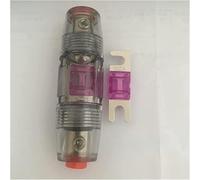 Waterproof 4/8 Gauge Input and Output Nickel Plated Bolt-on Fuse Mini ANL Inline Holder with Spare(With 2pcs 20A fuse)