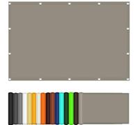 Waterproof 4.8x4.8m Shade Sail TearResistant Canopy with Cable Ties for Balcony Outdoor Patio Pool Olive Green Sunshade for Garden Privacy and UV Protection