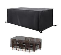 Waterproof 420D Ox Fabric Garden Fur Covers 45x40x25cm - UV Resint Windproof Outdoor Sofa & Table Protector Patio Fur Covers