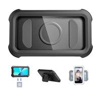 Waterproof 480° Shower Phone Holder - Wall & Bathtub Mount, 2026 New Waterproof Phone Holder for Shower, for 4-7" Cellphones (Black)