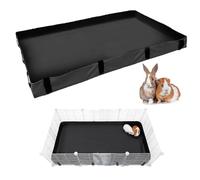 Waterproof 4x2 C&C Cage Liner 47" x 24" - Reusable Floor Mat for Guinea Pig Grid Cages & Indoor Runs, Small Animal Cage Base for Rabbits & Ferrets (Cage Not Included)