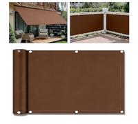 Waterproof 4x6M Sun Shade Sail Canopy - UV Protection Rectangular Outdoor Awning with Grommets & Rope Perfect for Balconies Patios Gardens and Courtyards.
