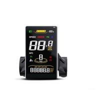 Waterproof 5 Pin LCD Display M58 for BAFANG Ebike Motor Systems Supporting 24V 36V 48V 52V Including Speed Limit Settings and Error Code Display