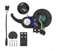 Waterproof 6-Pin Digital LED Meter for 36V-60V Systems, Compatible with 48V 52V Scooter Battery Display, IP65 Rated Outdoor Use