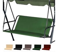 Waterproof 600D Swing Chair Cover for 2/3 Seater Bench Durable Replacement Cover for Rocking Chairs Green Size 138x50x50cmOutdoor Furniture Protection