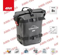 Waterproof 8 Liters Cargo Bag for Engine Guard GIVI GRT722