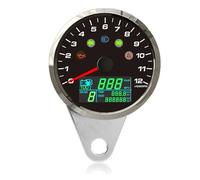 Waterproof 85mm GPS Speedometer 0-299KM/H MPH With 0-12000RPM Tachometer Trip Odometer Gear N-6 For Car Motorcycle 9-32V Digital Gauge