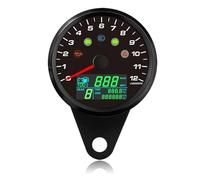 Waterproof 85mm GPS Speedometer 0-299KM/H MPH With 0-12000RPM Tachometer Trip Odometer Gear N-6 For Car Motorcycle 9-32V Digital Gauge