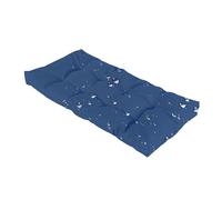 Waterproof 8cm Thick Rectangular Cushion for Indoor Outdoor 2 Seater Garden Sofa Pad Swing Seat Pillow Blue 80x40cm Ideal for Patio Furniture &