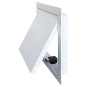 Waterproof Access Door Aluminum Frame, Flush Mount Plumbing Access Panel Utility Wall Hole Cover, Easy Open Inspection Hatch 8x12 14x14 24x48in(10x12in/25x30cm)