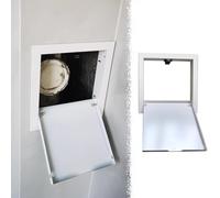 Waterproof Access Panel Door - 35x55cm for Bathroom Electrical & Plumbing Inspection Attic Access Hatch Easy Push to Open - Service Revision Cover