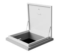 Waterproof Access Panel Skylight Roof Hatch with Locking Handles & Key - Ceiling Vent Maintenance Cover (60x70 cm / 23.6x27.6 inches) - Durable, Secure, Easy Access