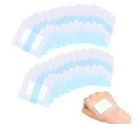 Waterproof Adhesive Wound Dressings - 50 Pcs Hypoallergenic 6cm X 7cm, Sterile Transparent Bandages for Cuts, Grazes, Pressure Sores, Venous Leg Ulcers