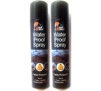 Waterproof Aerosol Spray On Camping Tents Coats Shoes All Fabric Protector 300ml (PACK OF 2)
