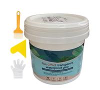 Waterproof Agent Glue, Waterproof Sealant Adhesive, Multi-purpose Leak Seal, Quick Dry Formula, Transparent Finish, 1 Piece, For On-the-go Repairs In Home