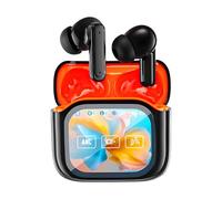 Waterproof AI Translation Earbuds, NE20 Multiple Languages Real-time LCD Touch Screen IPX7 Languages Translation Earphone For Travel