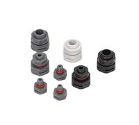 Waterproof Air Vent Valve 10pcs Waterproof Vent Plug Screw Automatic Exhaust Breather Valve M5 M6M8M12 M16M20 IP68 Nylon Breathable Pressure Balance(Grey,M32x1.5-15)