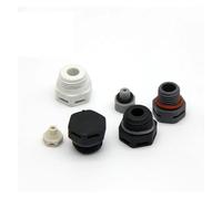 Waterproof Air Vent Valve IP67 Waterproof Breathable Pressure Valve Breather ECU Protective Vent snap fit Plug(Light Grey,M20_10PCS)