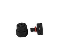 Waterproof Air Vent Valves 10/20pcs Waterproof Vent Plug Screw Air Ventilation M5 M6 M8 M20 IP68 Nylon Breathable Valve Pressure Balance(Black 10pcs,M20x1.5)
