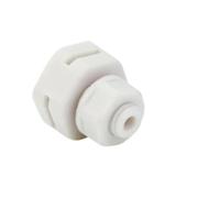 Waterproof Air Vent Valves Plastic Ventilation Breather Pressure Relief Screw-in Valve Nylon Waterproof Protective Air Vent Plug(White,M8X1.25_20PCS)