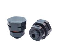 Waterproof Air Vent Valves Waterproof Proof One-Way Ventilation Air Breather Valves M12 Vent Plug Eptfe Valve(Black,M10X1.5_20PCS)