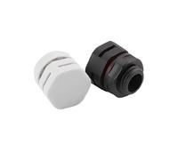 Waterproof Air Vent Valves Waterproof Proof One-Way Ventilation Air Breather Valves M16 Vent Plug Eptfe Valve(Black,M8X1.25_4PCS)