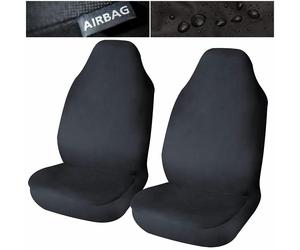 Waterproof Airbag Compatible Front Seat Covers x2 for Mercedes-Benz E-Class