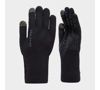 Sealskinz Waterproof All Weather Ultra Grip Knitted Gloves - Black / Small Black Small