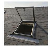 Waterproof Aluminu Skylight Hatch Ideal Roof Window for Attics Gas Barns & Studios (20x32in 50.8x81.3cm) Perfect for Future Maintenance