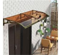 Waterproof Aluminum Canopy for Front Door Outdoor Awning with Side Panels Stylish Veranda Cover for House Balcony Window and PatioDurable Protection