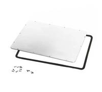 Waterproof aluminum panel kit Nanuk 909 (B) Blanc 304x190x3 mm