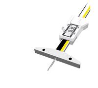 Waterproof and oil-resistant deep gauge Digital depth gauge with scale ruler and electronic vernier caliper(0-150mm diameter 2mm)