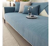 Waterproof Anti-Slip Sofa Cover, Corner Couch Protector for 4/3/2/1 Seater, Garden Recliner Slipcover, Dog-Friendly Sofa Protector (Beige, 30x50 Cushion)